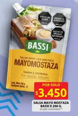 Ara Bassi salsa mayo mostaza oferta