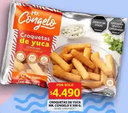 Ara Mr. Congelo croquetas de yuca oferta