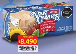 Ara Van Camp’s lomos de atún en aceite girasol oferta