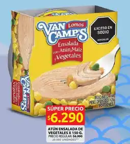 Ara Van Camp’s ensalada con atún, maiz y vegetales oferta