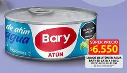 Ara Bary atún en agua oferta