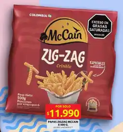 Ara McCain zig-zag crinkles papas oferta