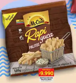 Ara McCain rapiyuca palitos oferta