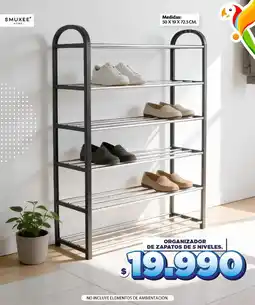 Ara Smukee organizador de zapatos de 5 niveles oferta