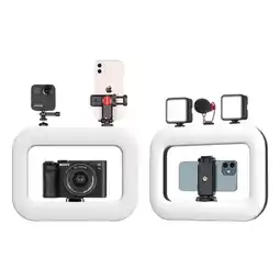 Falabella Luz de Anillo Portátil 20W Recargable con Trípode y Bluetooth para Celular oferta