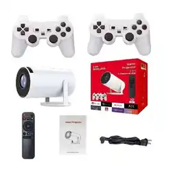 Falabella Proyector Wifi Ultra Hd 2 En 1 Con Juegos y Controles Hy300 oferta