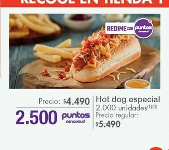 Metro Hot dog especial oferta