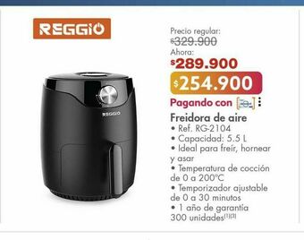 Metro Freidora de aire oferta