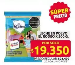Ara El Rodeo leche en polvo oferta
