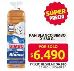 Ara Bimbo pan blanco oferta