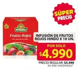 Ara Hindu frutos rojos oferta