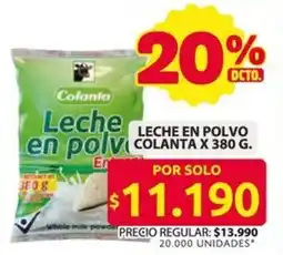 Ara Colanta leche en polvo oferta