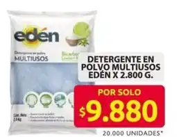 Ara Edén detergente en polvo multiusos oferta