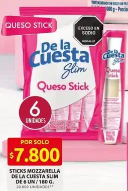 Ara De La Cuesta Slim queso stick oferta