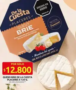 Ara De La Cuesta Placeres queso brie oferta