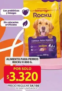 Ara Rocku alimento para perros oferta