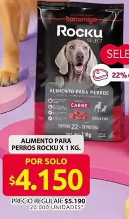 Ara Rocku Select alimento para perros oferta