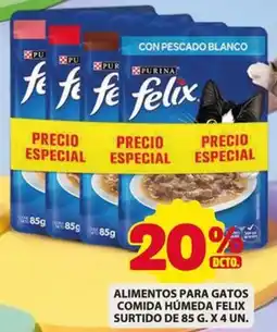 Ara Felix alimento para gatos comida humeda oferta