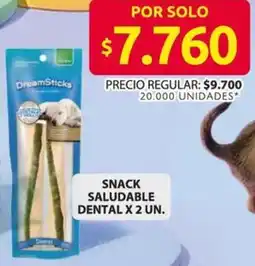 Ara Dreamsticks snack saludable dental oferta