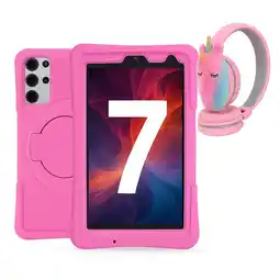 Falabella Tablet Niñas 7 Pulgadas Sim Card 8GB RAM (4+4) 32GB Android 13 Rosado oferta