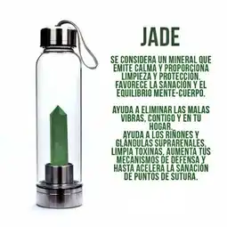 Falabella Termo Botella De Agua Con Cristales De Cuarzo Verde Y Estuche oferta