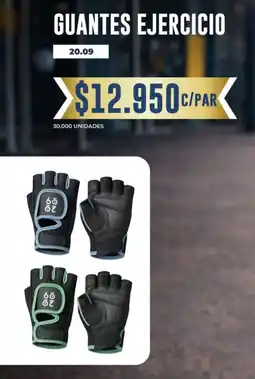 Tiendas D1 Guantes ejercicio oferta