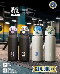 Tiendas D1 Termo 750 ml oferta