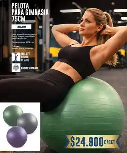 Tiendas D1 Pelota para gimnasia 75cm oferta
