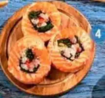 Jumbo Rollo de salmón fresco oferta