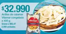 Jumbo Vitamar anillas de calamar congelado oferta
