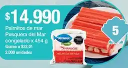 Jumbo Pesquera del mar palmitos del mar congelado oferta