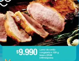 Jumbo Lomo de cerdo congelado oferta