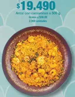 Jumbo Arroz con camarones oferta