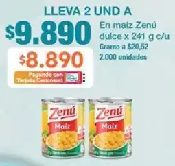 Jumbo Zenú maíz dulce oferta