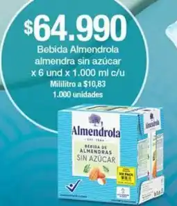 Jumbo Almendrola bebida almendra sin azúcar oferta