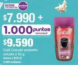Jumbo Colcafé amaretto soluble oferta