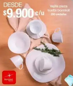 Jumbo Vajilla pieza suelta bormioli oferta