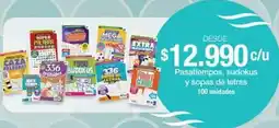 Jumbo Pasatiempos, sudokus y sopas de letras oferta