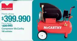 Jumbo McCarthy compresor oferta