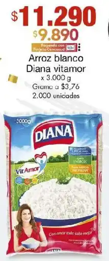 Metro Diana arroz blanco vitamor oferta