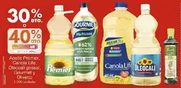 Metro Aceite premier, canola life, oleocali girasol, remier gourmet y olivetto oferta