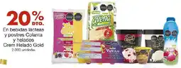 Metro Crem helado gold en bebidas lácteas y postres colanta y helados oferta