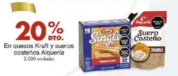 Metro En quesos kraft y sueros costeños alquería oferta