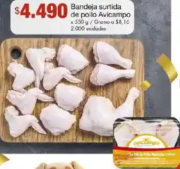 Metro Avicampo bandeja surtida de pollo oferta