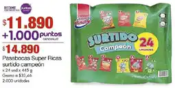 Metro Pasabocas super ricas surtido campeón oferta