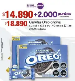Metro Oreo galletas original oferta