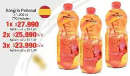 Metro Peñasol sangría oferta