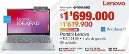 Metro Lenovo portátil oferta