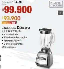 Metro Black+ decker dura pro licuadora oferta