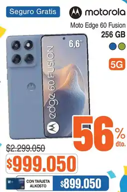 Alkosto Motorola moto edge 60 fusion 6,6" oferta